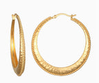 Timeless Beauty Dot Hoop Earrings