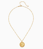 18" Sunburst Medallion Necklace