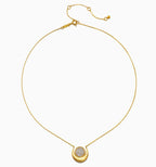 Cradled in Light Moonstone Necklace