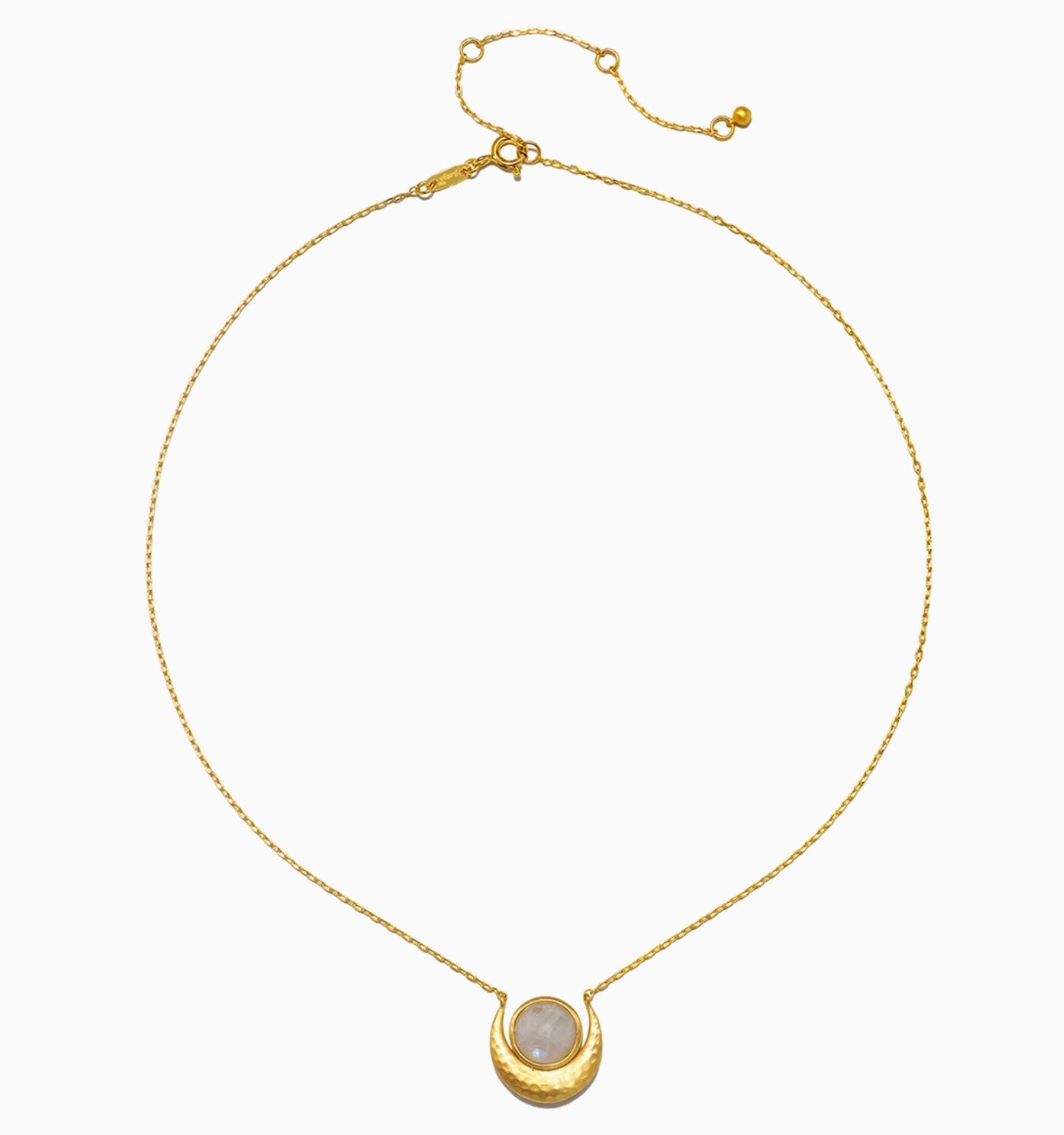 Cradled in Light Moonstone Necklace