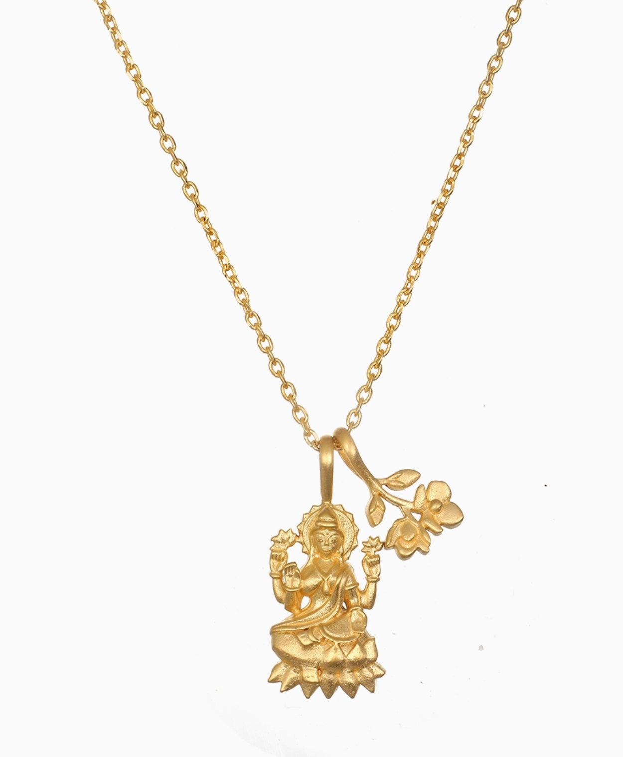 Lakshmi Flower Necklace