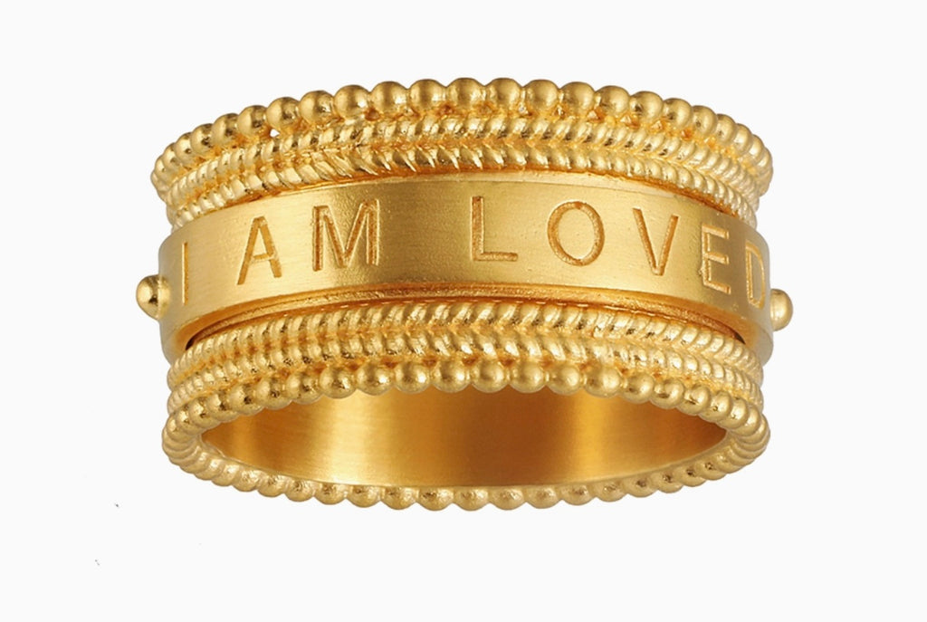 I am Loved Spinning Ring
