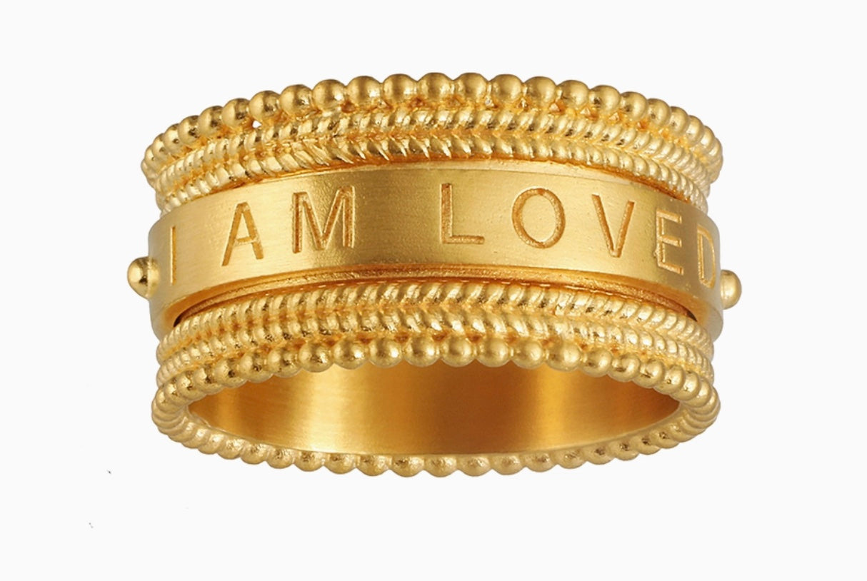 I am Loved Spinning Ring