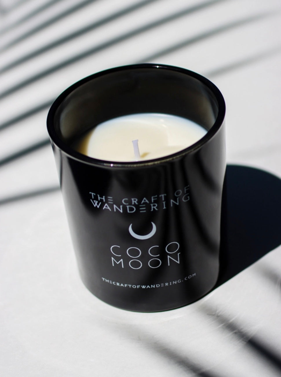 Coco Moon Luxe Glass Candle