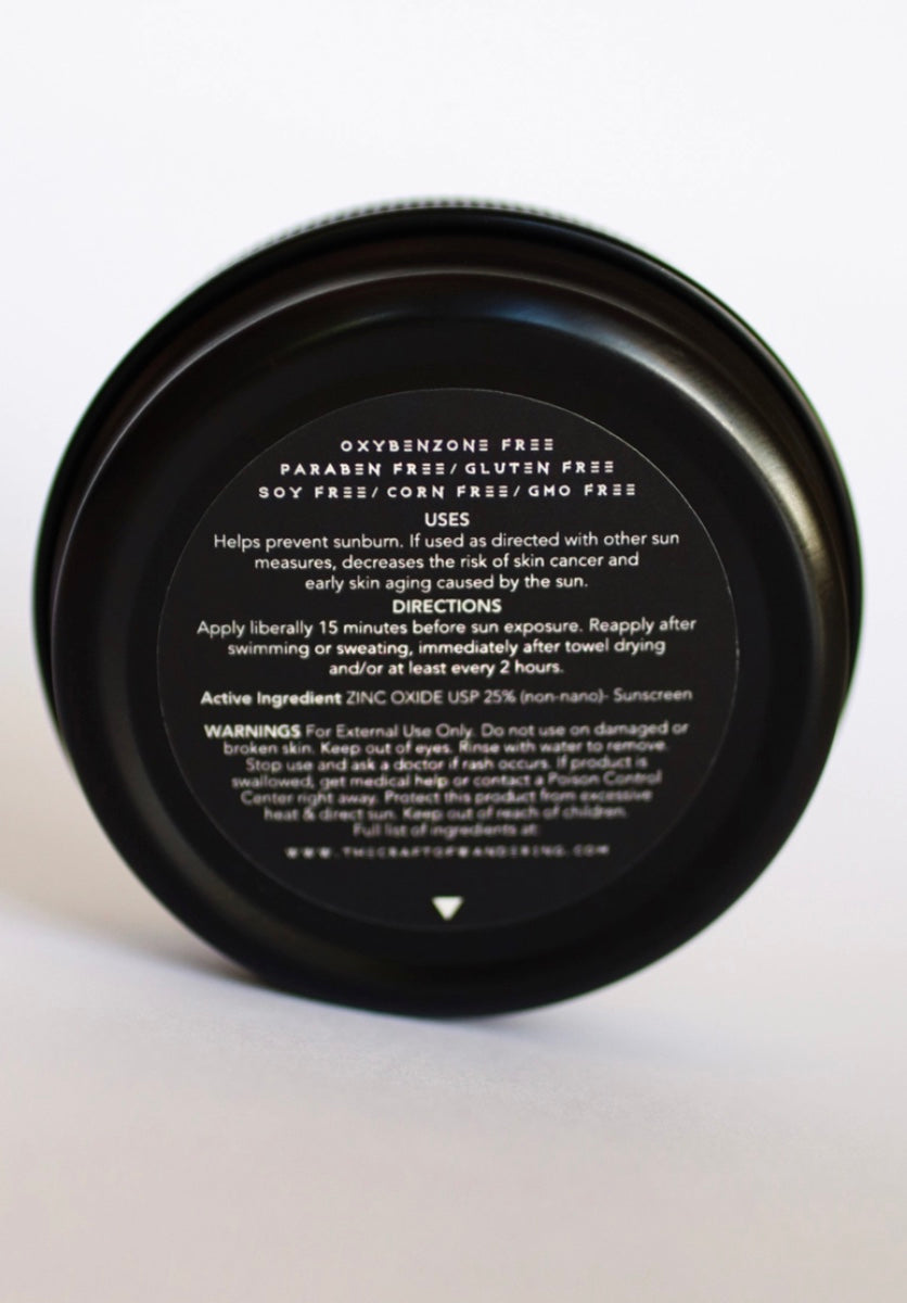 Organic Mineral Sunscreen SPF 30 Travel Tin
