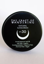 Organic Mineral Sunscreen SPF 30 Travel Tin
