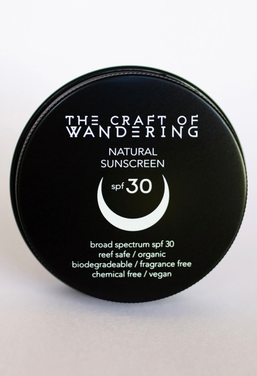 Organic Mineral Sunscreen SPF 30 Travel Tin