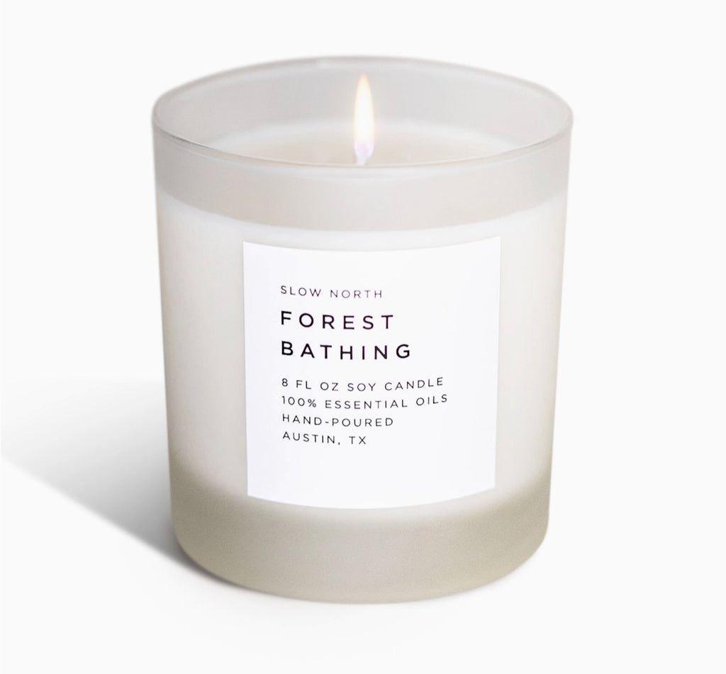 Forest Bathing (Fir, Patchouli, Pine) Non-Toxic Candle