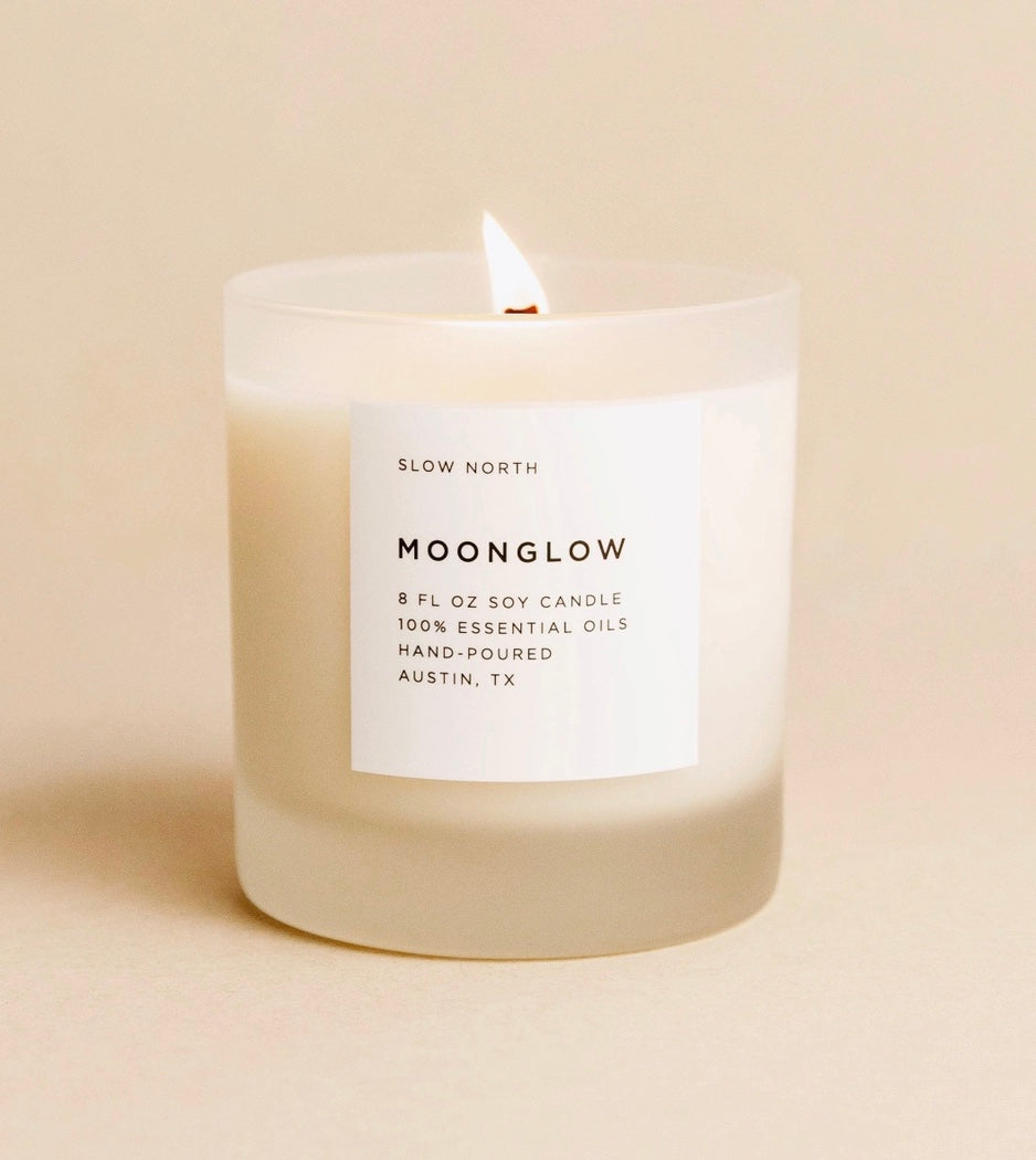 Moonglow (Patchouli, Cinnamon, Black Pepper) Non-Toxic Candle