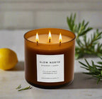 Rosemary + Lemon - Signature 3-Wick Non-Toxic Candle