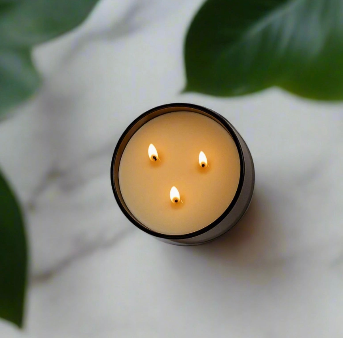 Rosemary + Lemon - Signature 3-Wick Non-Toxic Candle