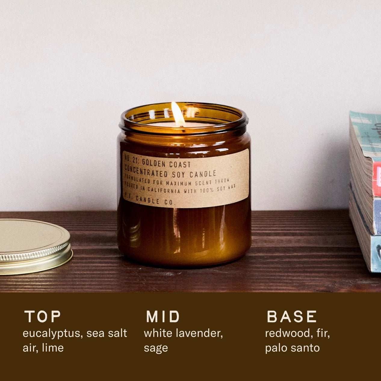 Golden Coast Candle
