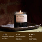 Enoki Cedar - 7.2 oz Alchemy Soy Candle