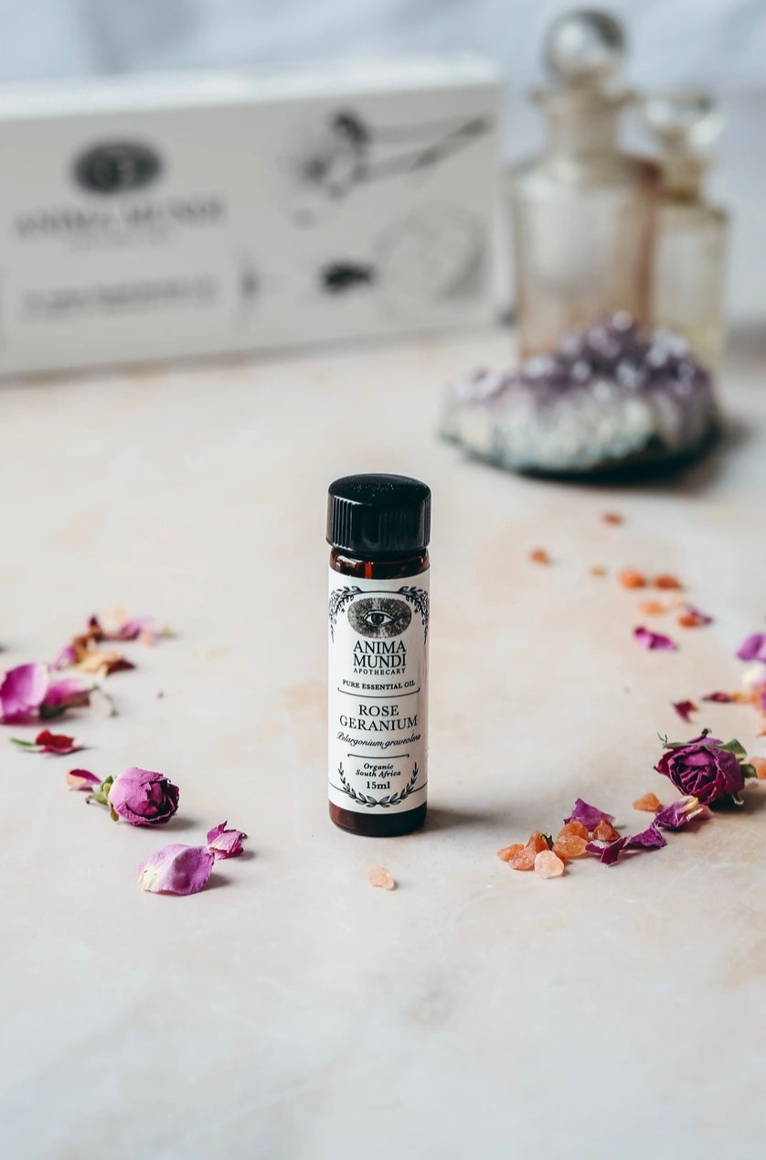 Rose Geranium Organic Essential Oil