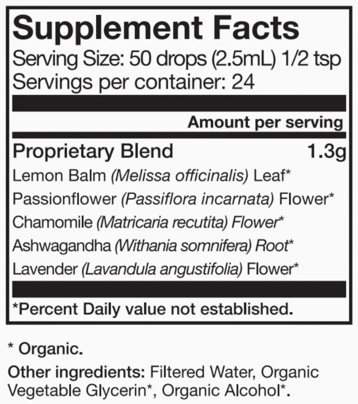Relax Tonic | Support for Balance + Calmness