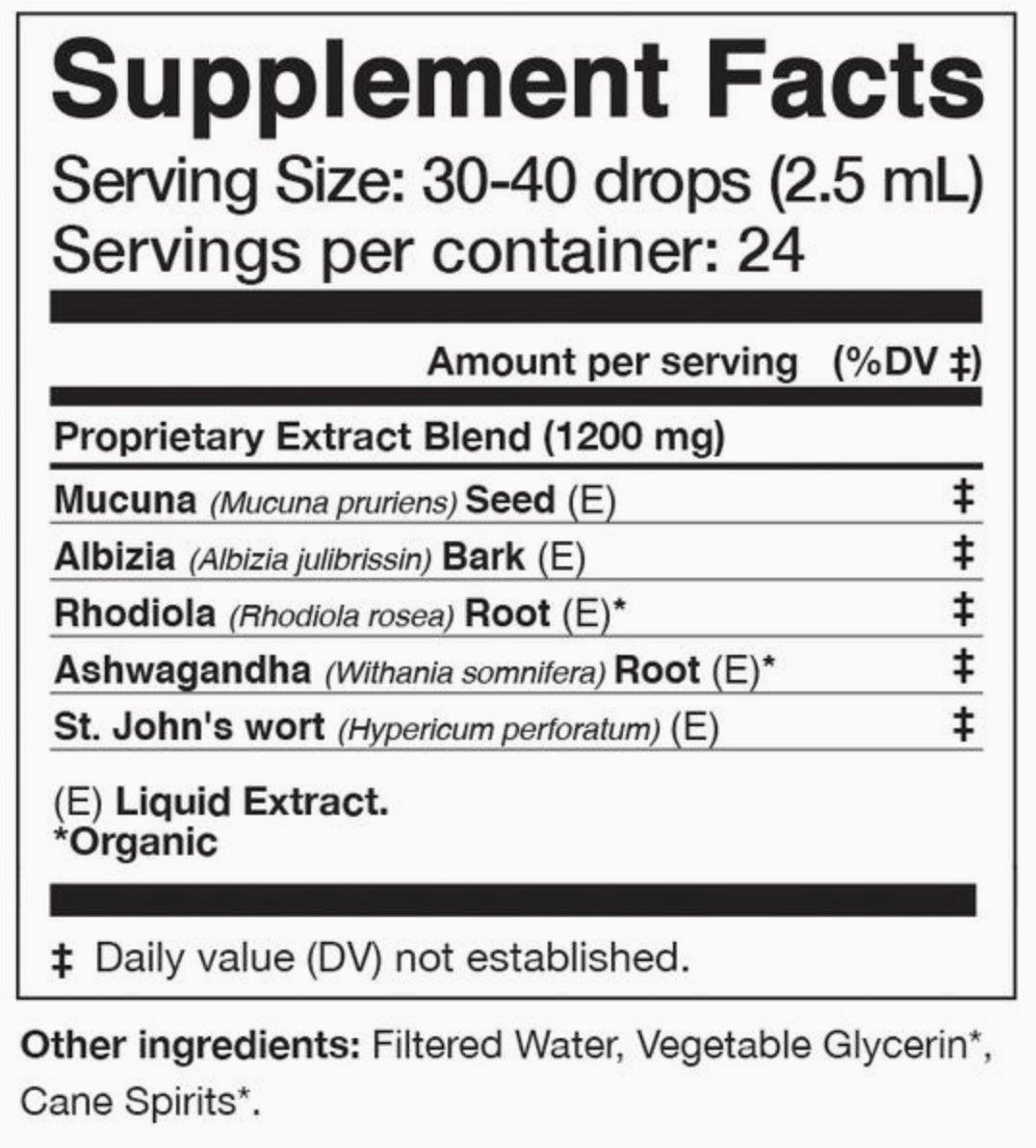 Happiness Tonic | Adaptogenic Spirit Tonic