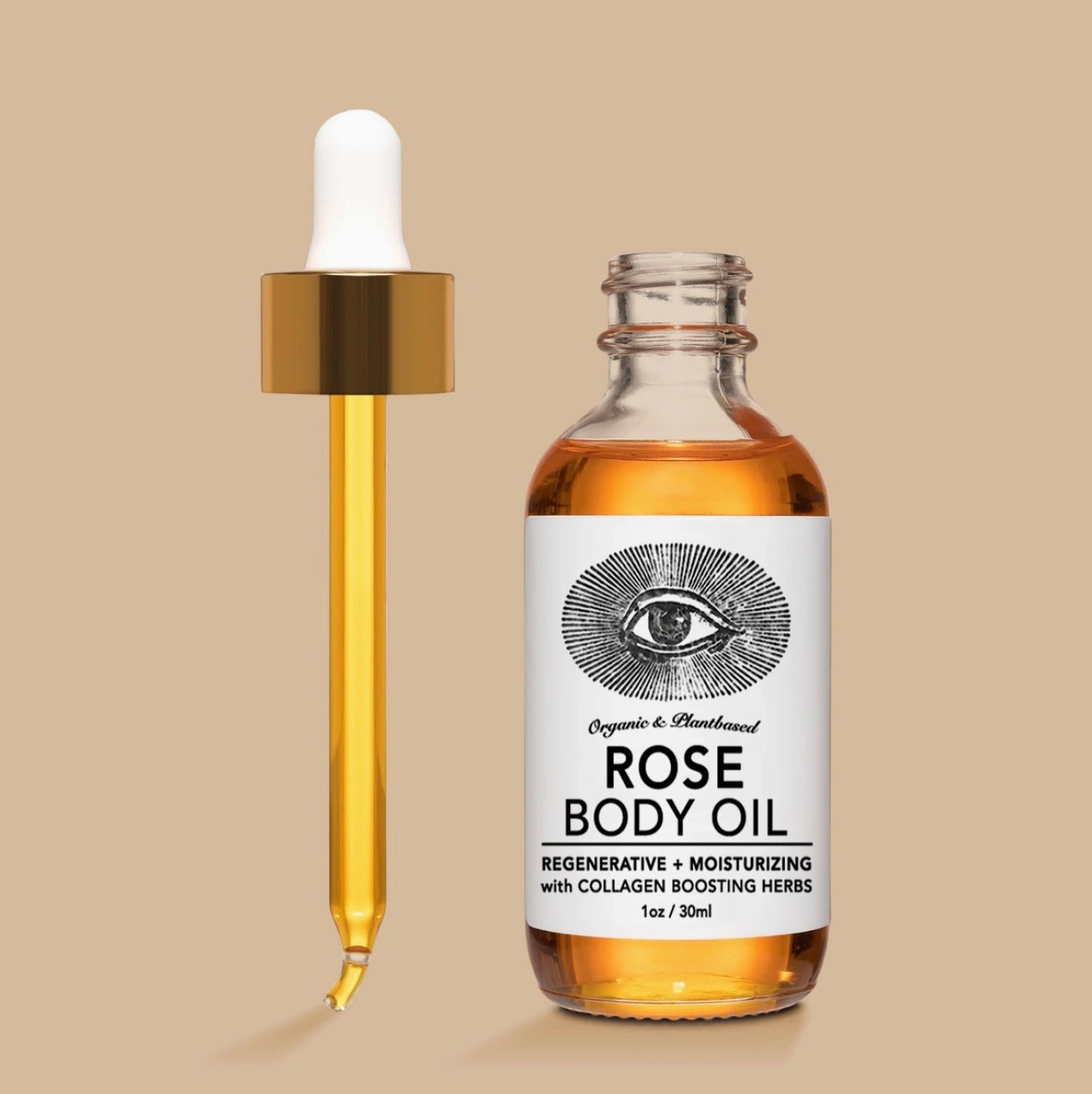 Rose Body Oil | Regenerative + Moisturizing
