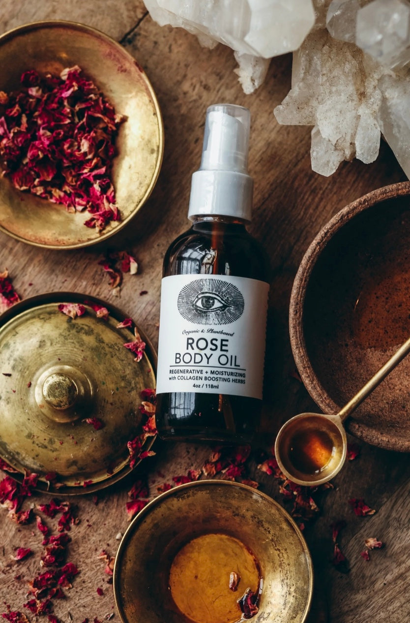Rose Body Oil | Regenerative + Moisturizing