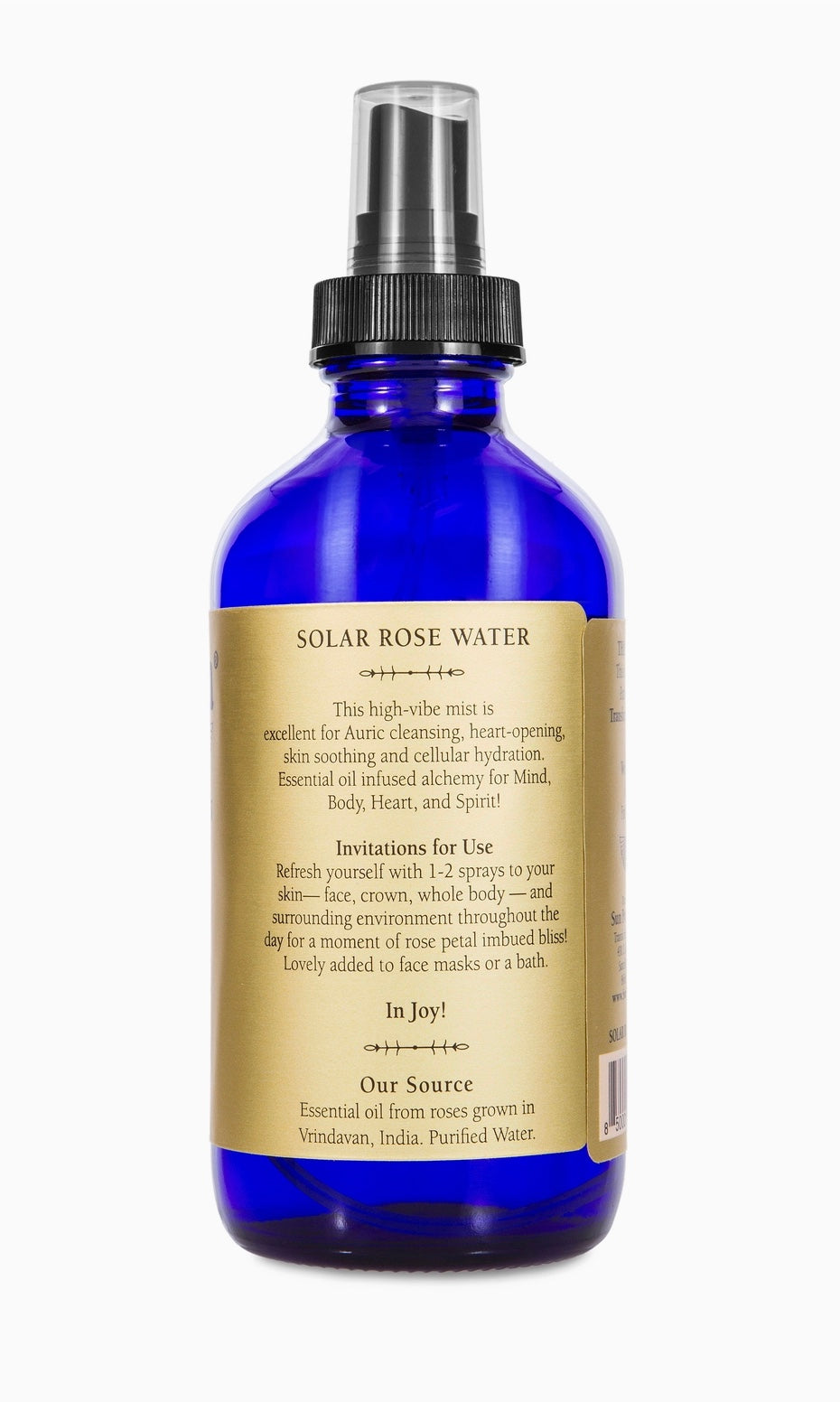 Solar Rose Water