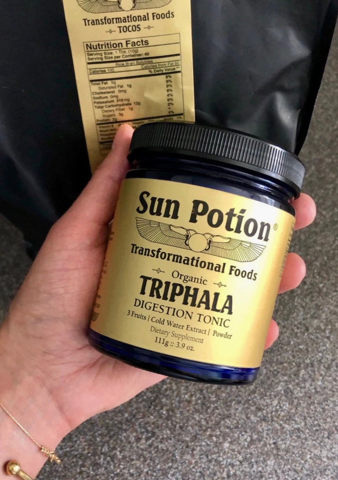 Triphala (Organic Cold Water Extract Powder)