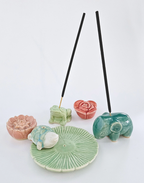 Ceramic Incense Holder Lily Pad