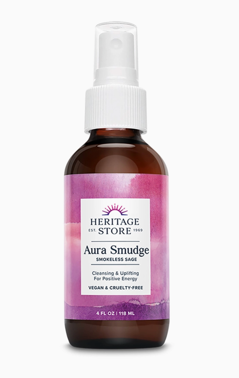 Aura Smudge Smokeless Sage with Juniper Spray