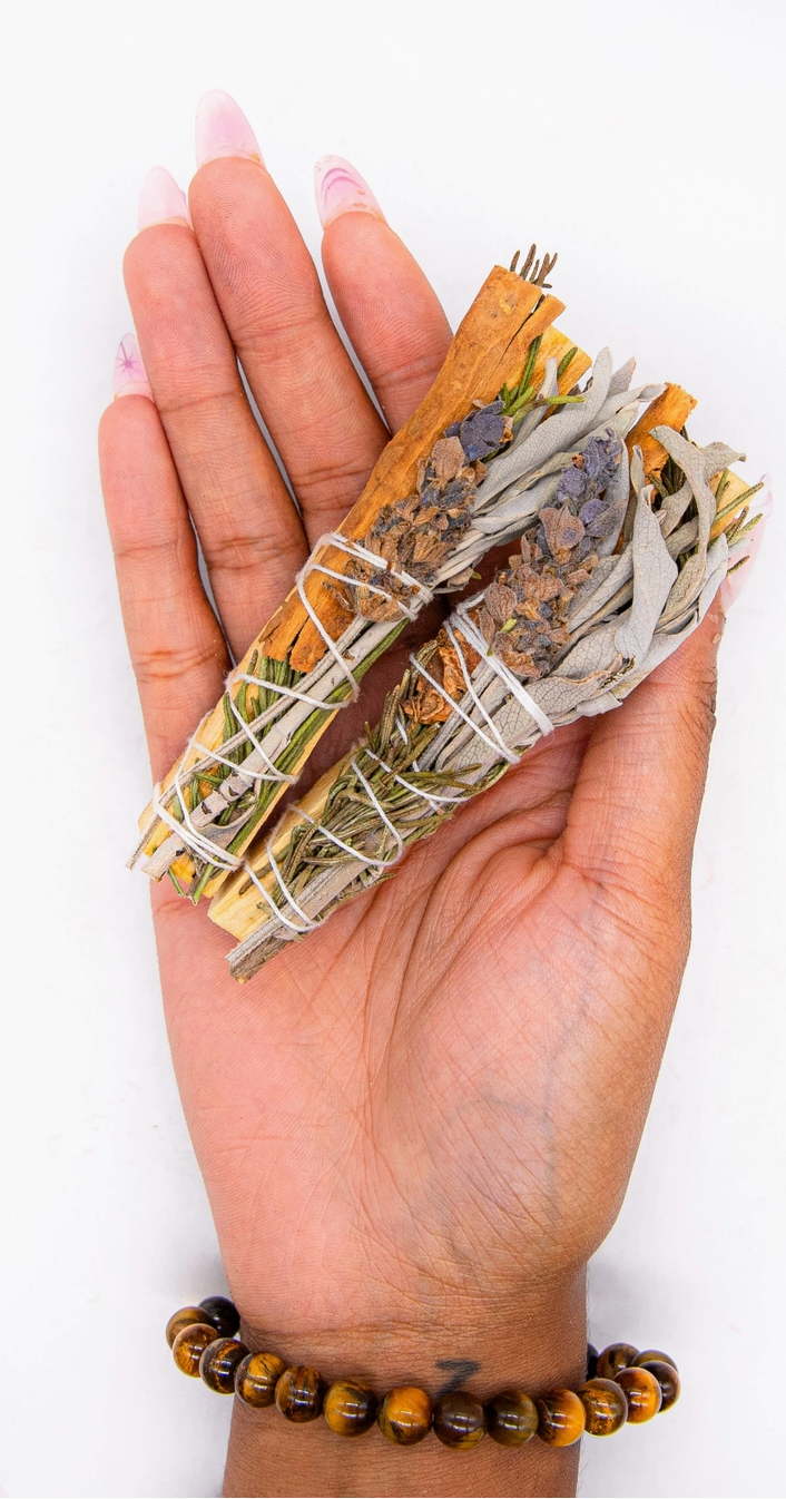Palo Santo Floral Herb Sage Smudge