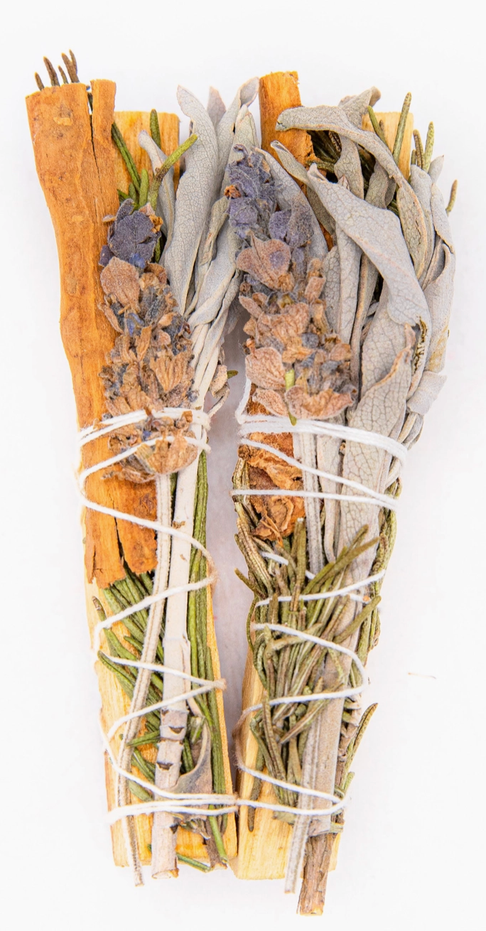 Palo Santo Floral Herb Sage Smudge